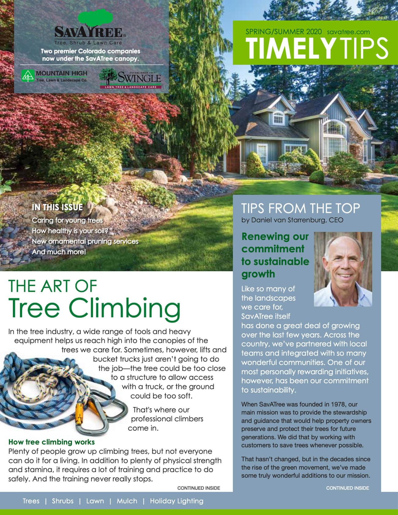 Timely Tips Fall 2020 Cover CO Residential