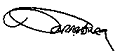 Daniel Van Starrenberg Signature 