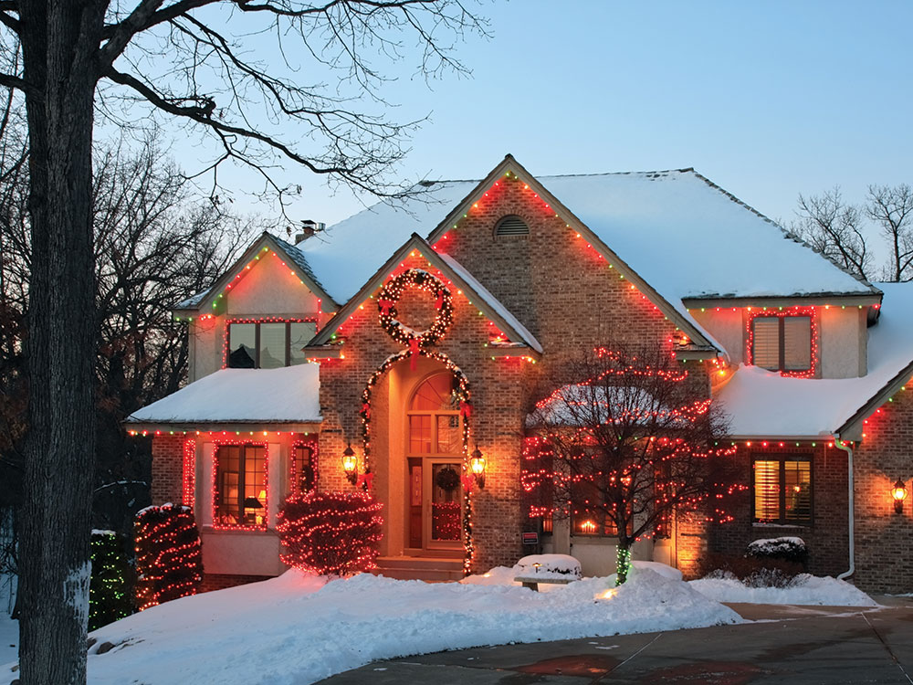residential holiday decor